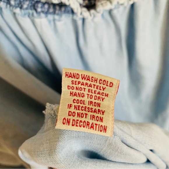 Reba Woman | 3X Embroidered Top Boho Southwestern Tribal Flowy Comfy Relaxed Fit - Picture 5 of 10